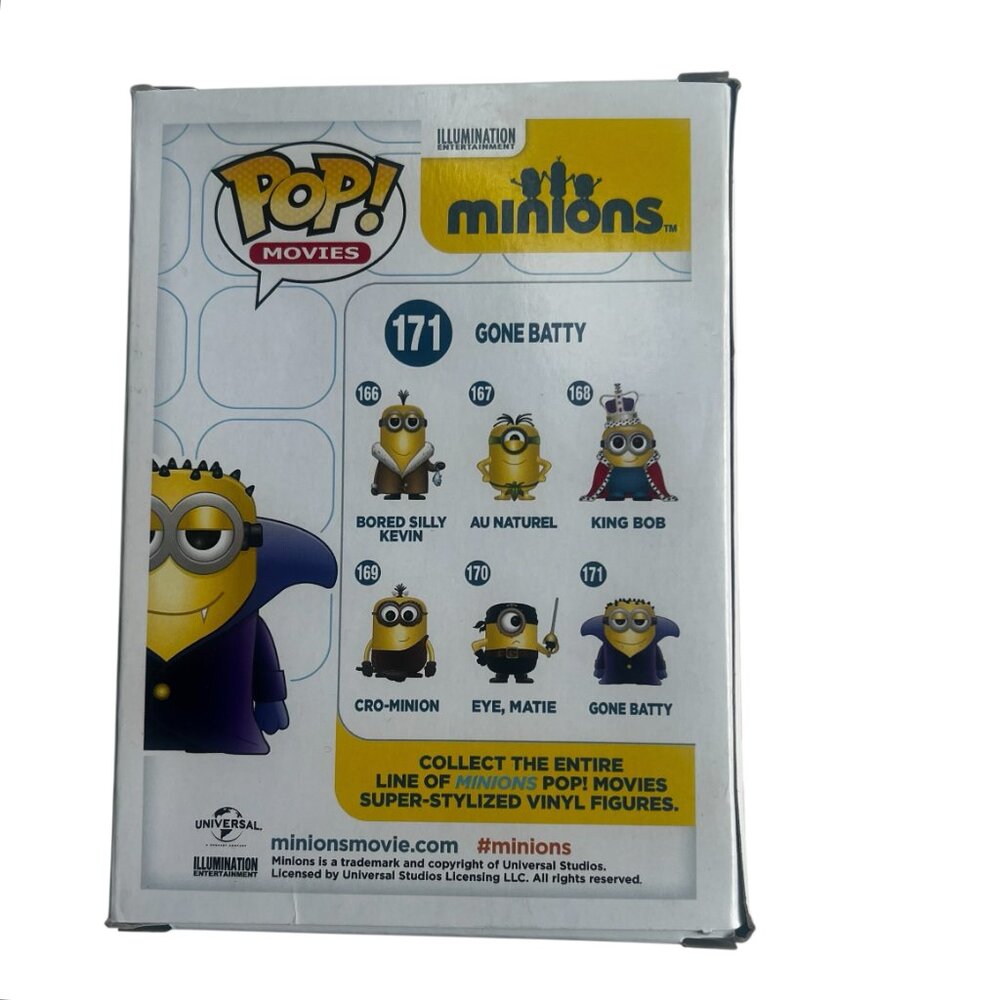 Gone Batty Minion 171 Funko POP from Minions Summer 2015 Exclusive - Picture 3 of 7